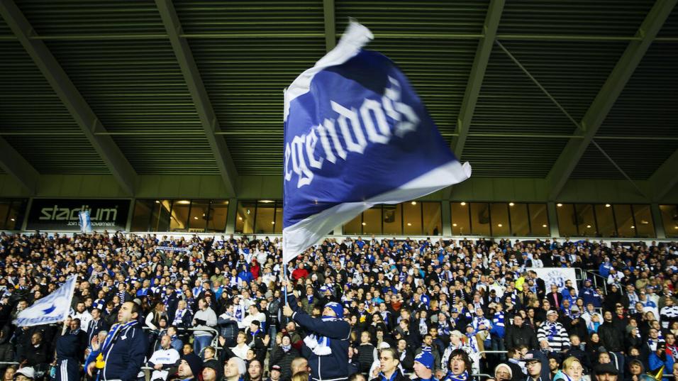 Norrkoping football fans